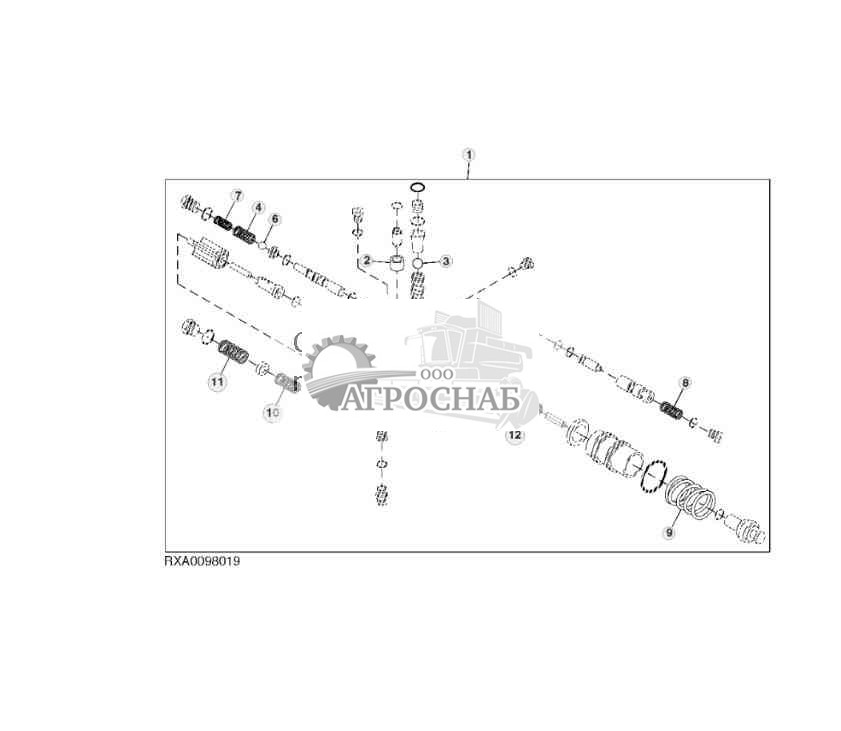 Brake Valve Hardware Kit 